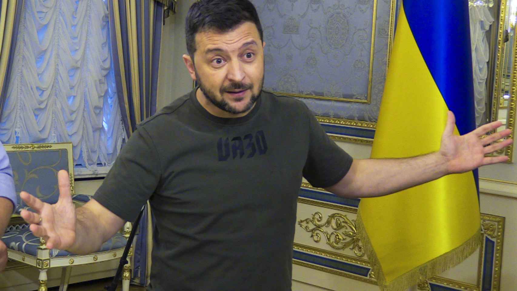 Presidente ucraniano Volodymir Zelensky.